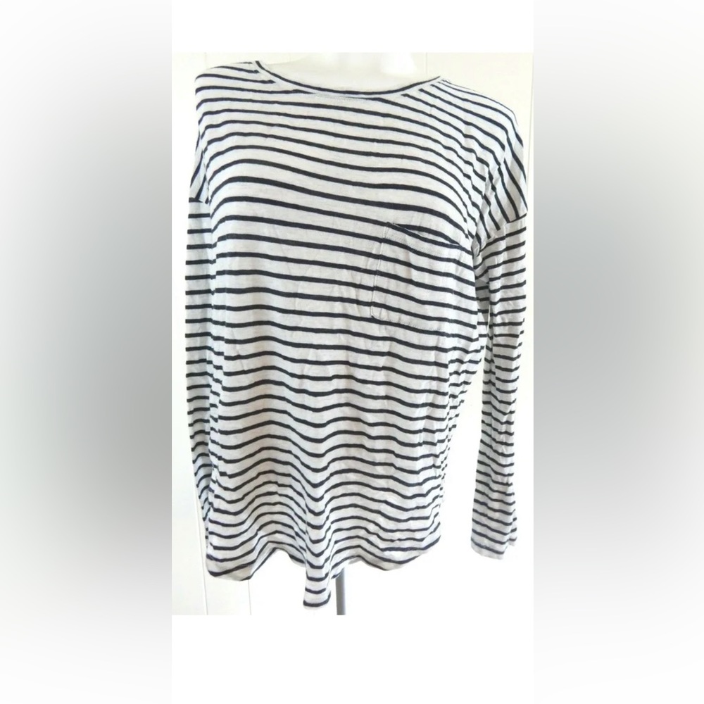 Vince striped long sleeve t